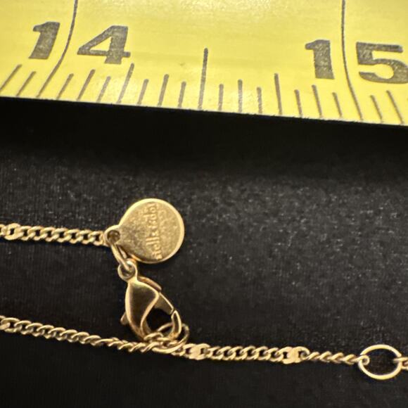 Stella & Dot Lot Of 5 Necklaces All Gold Tone - Picture 6 of 7